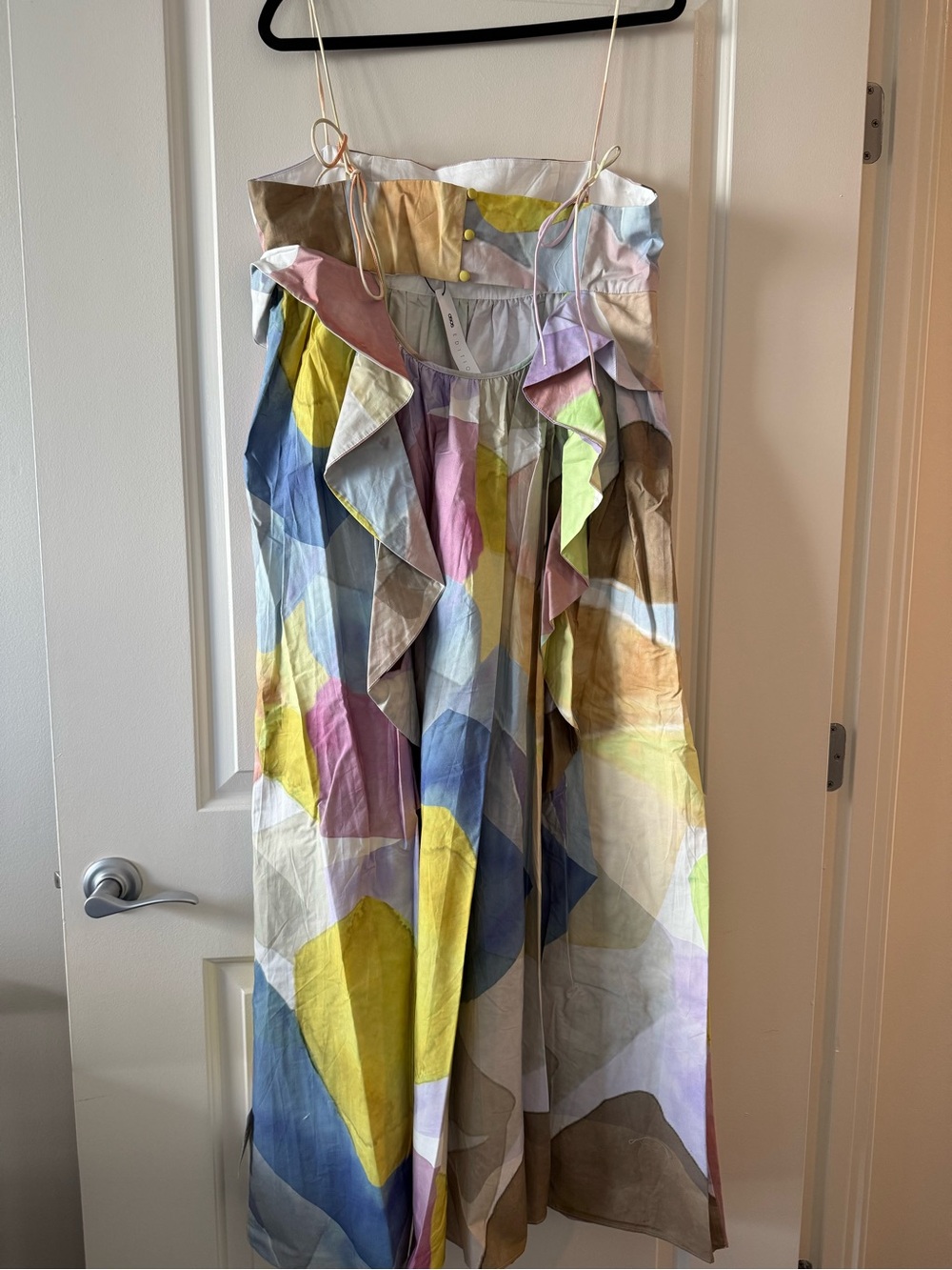 ASOS Pastel Multi-Color Maxi Dress - Picture 3 of 4